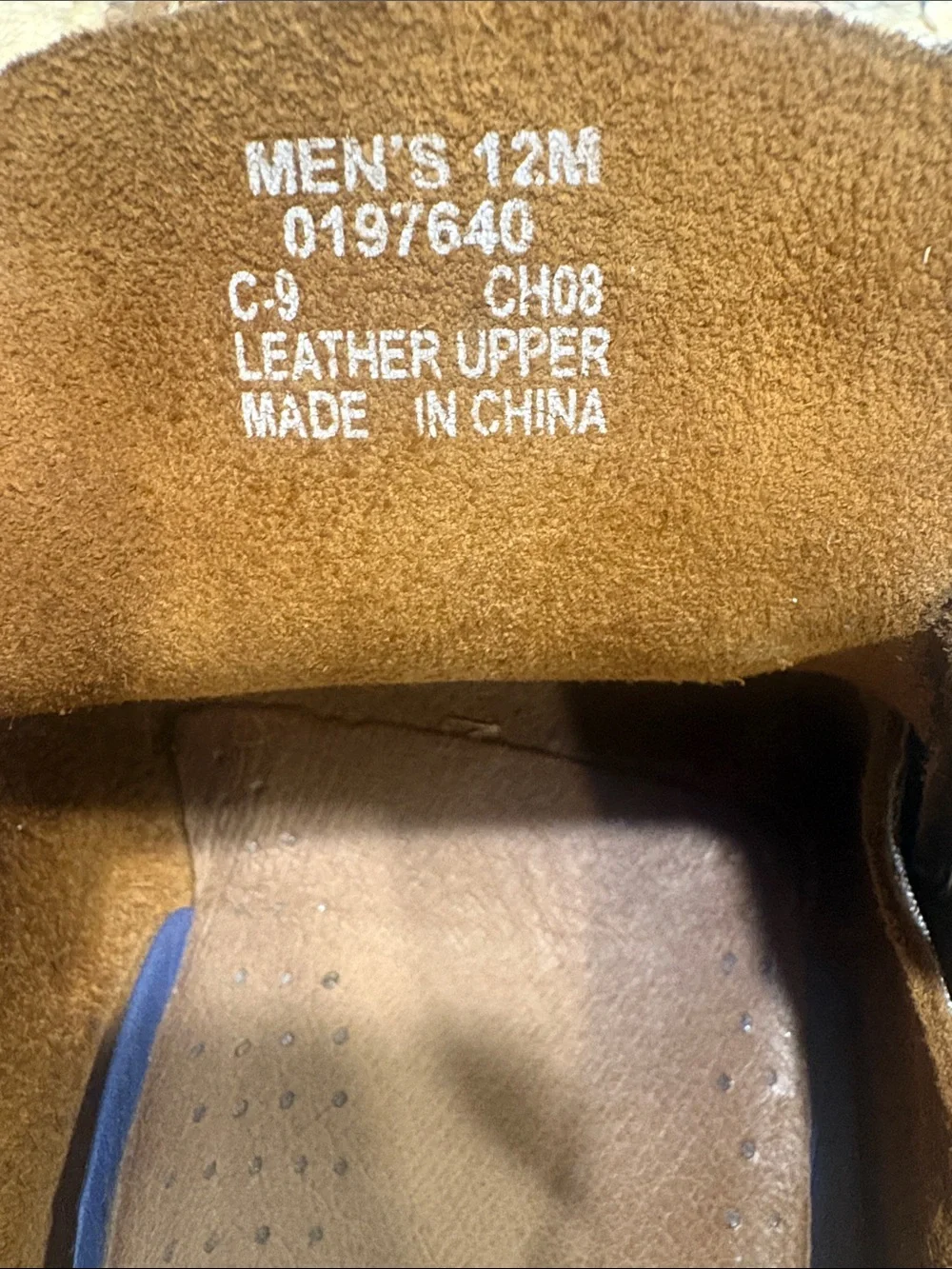Sperry Brown Leather Moc-Toe Boat Shoes